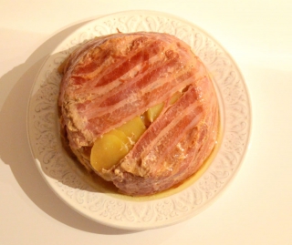 Gâteau de pommes de terre au lard fumé Gâteau de pommes de terre au lard fumé