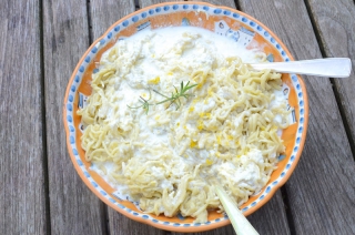 Pâtes fraiches au citron Pâtes fraiches au citron
